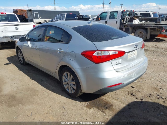 KIA FORTE LX 2014 KNAFX4A6XE5079202 Image 3