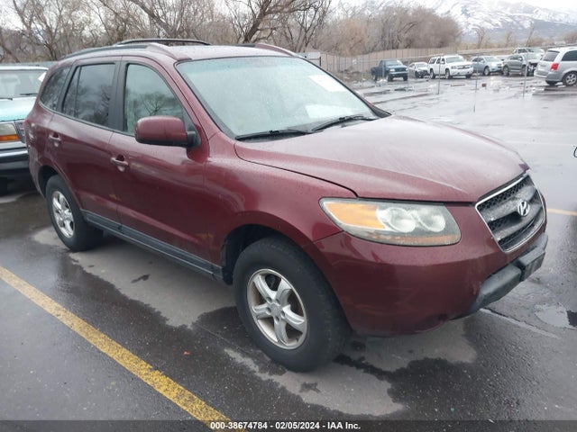 2007 HYUNDAI SANTA FE GLS VIN: 5NMSG73D87H100448