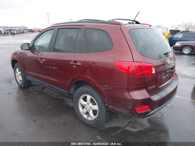 2007 HYUNDAI SANTA FE GLS VIN: 5NMSG73D87H100448