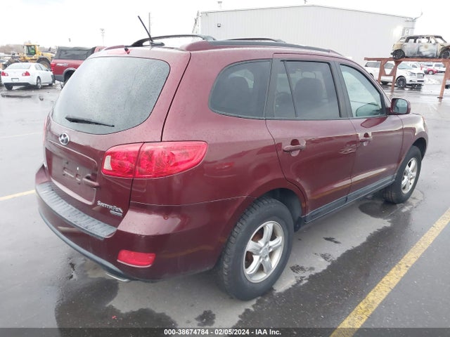 2007 HYUNDAI SANTA FE GLS VIN: 5NMSG73D87H100448