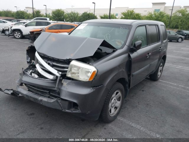 5FNYF3H22EB004830 Honda PILOT LX
