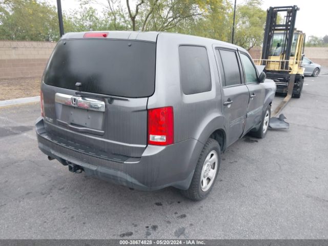 5FNYF3H22EB004830 Honda PILOT LX
