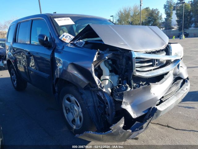 5FNYF3H22EB004830 Honda PILOT LX