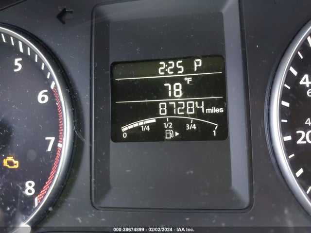 2013 VOLKSWAGEN JETTA 2.5L SE VIN: 3VWDP7AJ7DM204520