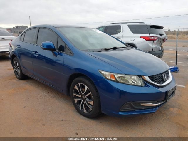 Auction sale of the 2013 Honda Civic Ex, vin: 2HGFB2F8XDH511649, lot number: 38674921