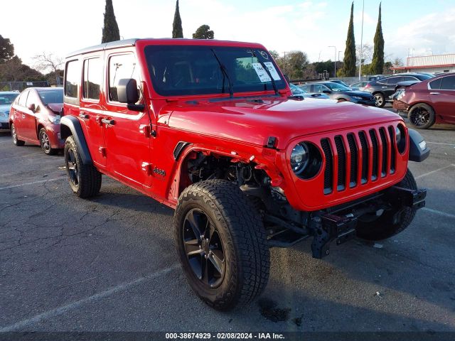 Auction sale of the 2021 Jeep Wrangler Unlimited Sport Altitude 4x4, vin: 1C4HJXDG1MW562279, lot number: 38674929