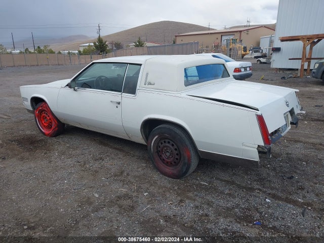 1985 CADILLAC ELDORADO VIN: 1G6EL5789FE663040