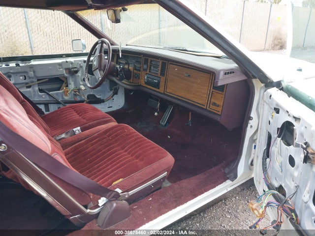 1985 CADILLAC ELDORADO VIN: 1G6EL5789FE663040