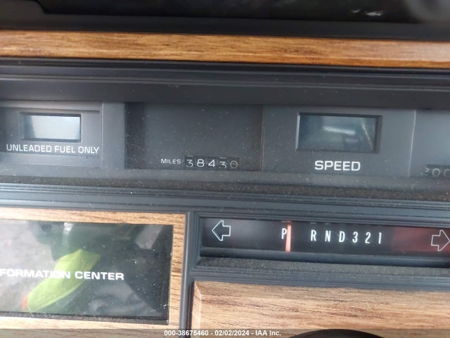 1985 CADILLAC ELDORADO VIN: 1G6EL5789FE663040