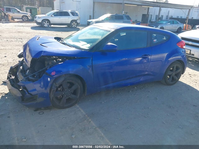 Hyundai Veloster Base W/black 2014 KMHTC6AD4EU199901 Image 2