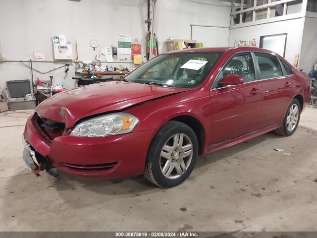 2012 CHEVROLET IMPALA LT VIN: 2G1WB5E33C1308317