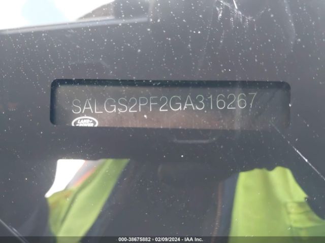 SALGS2PF2GA316267 Land Rover Range Rover 3.0l V6 Supercharged Hse