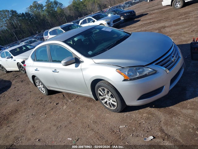2014 NISSAN SENTRA S VIN: 3N1AB7AP2EY265912