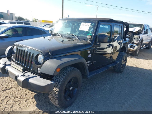 1C4HJWDG9JL874793 Jeep Wrangler Jk Unlimited Sport S 4x4