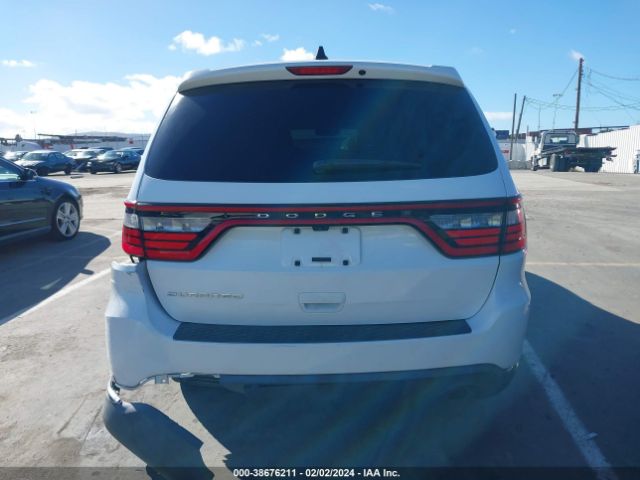 1C4RDHAG4JC474071 Dodge Durango Sxt Rwd