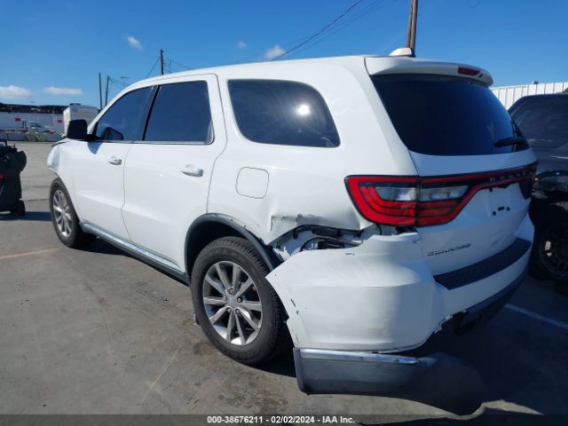 1C4RDHAG4JC474071 Dodge Durango Sxt Rwd