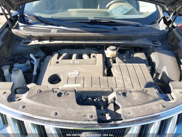2009 NISSAN MURANO SL VIN: JN8AZ18W99W150714