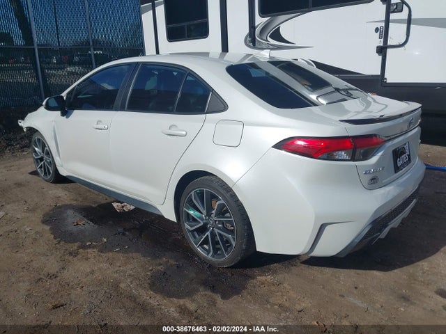 Toyota Corolla Xse 2020 5YFT4RCE6LP051056 Image 3