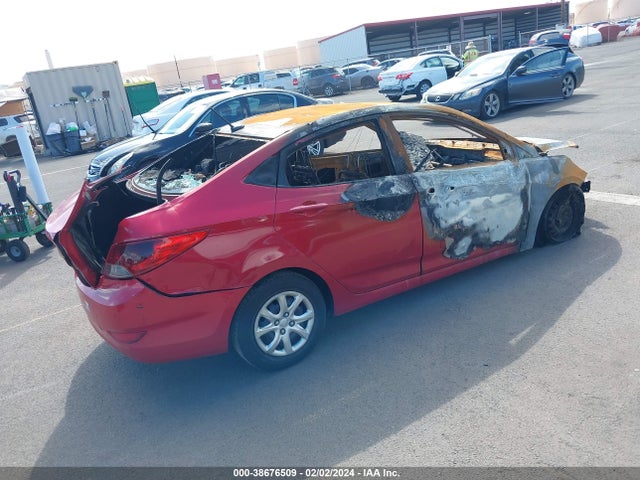 2013 HYUNDAI ACCENT GLS VIN: KMHCT4AE3DU403227