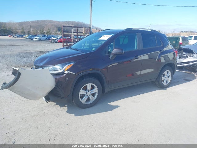 Chevrolet Trax Awd Lt 2021 KL7CJPSBXMB346369 Image 2
