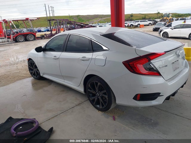 Honda Civic Sport 2020 2HGFC2F8XLH572155 Image 3