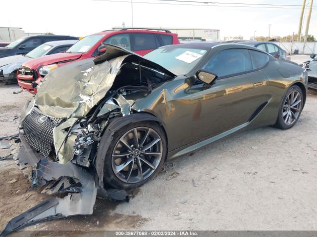 2021 LEXUS LC 500 JTHAP5AY9MA100405 Photo 1