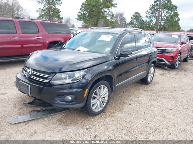 2012 VOLKSWAGEN TIGUAN SE VIN: WVGAV7AX2CW573456