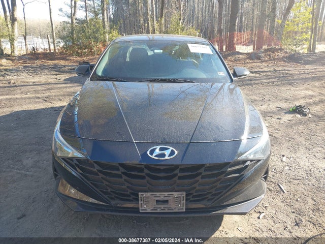 2021 HYUNDAI ELANTRA SEL VIN: 5NPLM4AG9MH027744