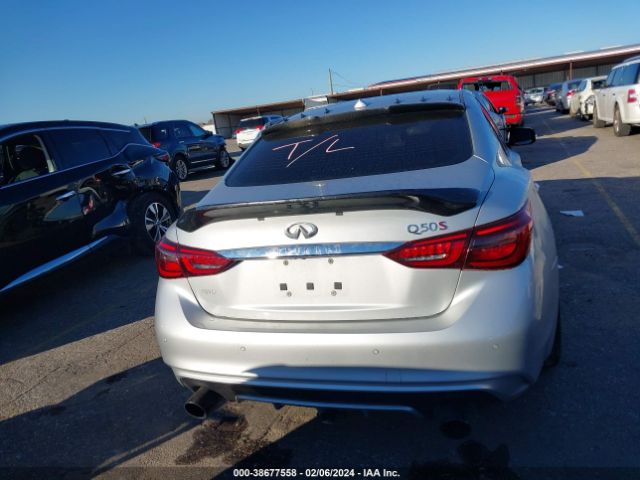 JN1FV7AR8JM481422 Infiniti Q50 3.0t Red Sport 400