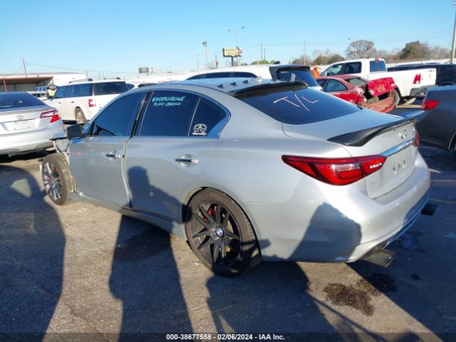 JN1FV7AR8JM481422 Infiniti Q50 3.0t Red Sport 400