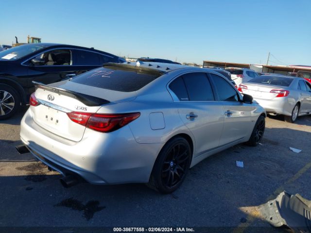 JN1FV7AR8JM481422 Infiniti Q50 3.0t Red Sport 400