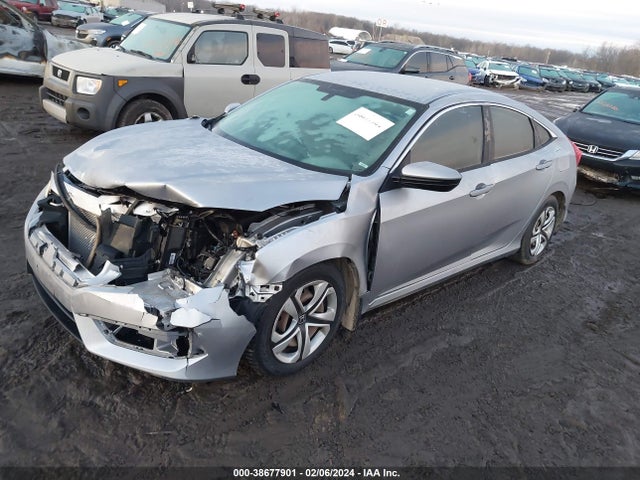 Honda Civic Lx 2018 19XFC2F53JE042509 Image 2