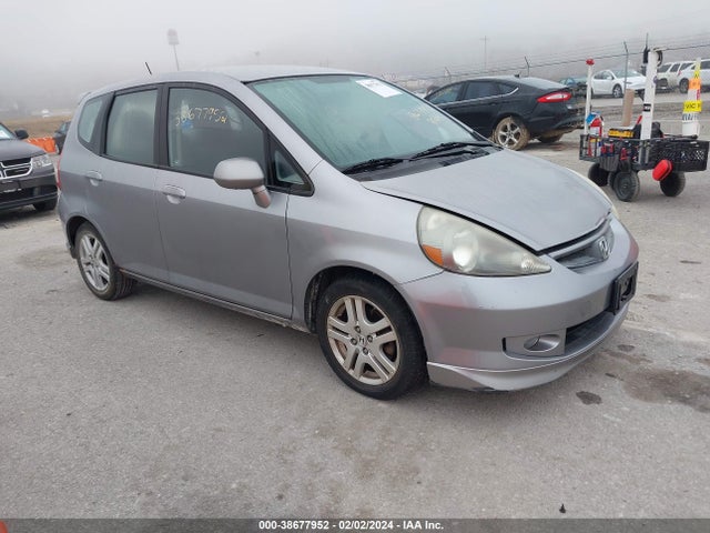 2008 HONDA FIT SPORT VIN: JHMGD38698S047748
