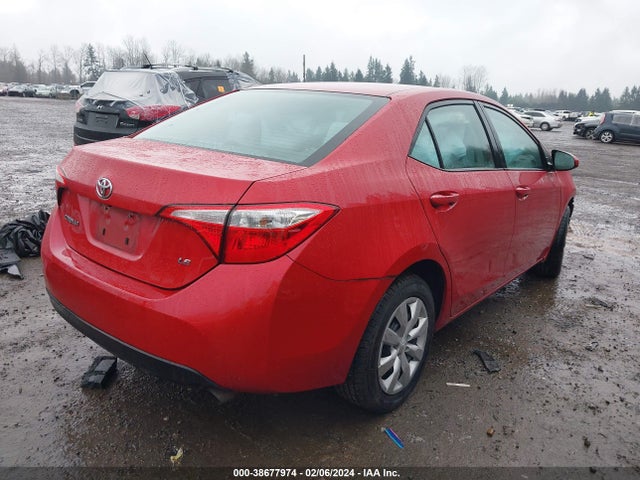 Toyota COROLLA LE 2016 2T1BURHE8GC498336 Image 4