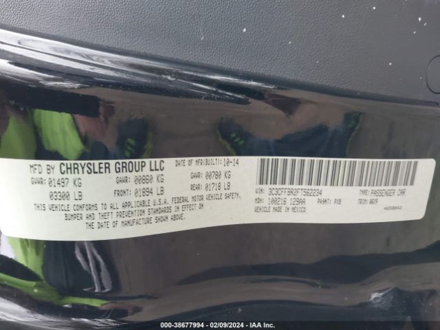 3C3CFFBR2FT562234 Fiat 500 SPORT