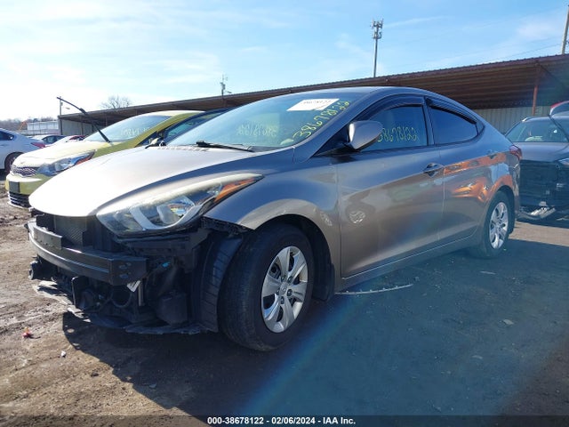 2016 HYUNDAI ELANTRA SE VIN: 5NPDH4AE4GH670594