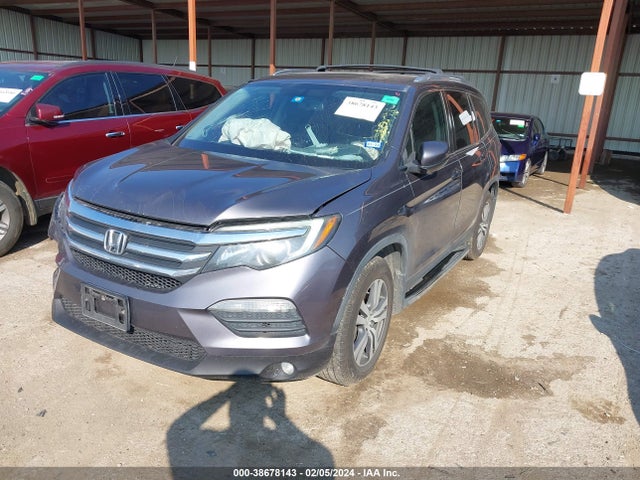 Honda Pilot Ex-l 2016 5FNYF5H58GB004498 Image 2