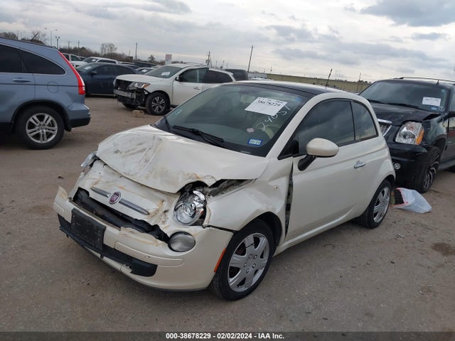 2013 FIAT 500 3C3CFFAR0DT742892 Photo 1
