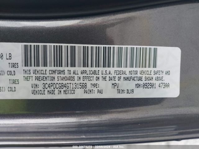 3C4PDCGB4GT131568 Dodge Journey Crossroad Plus