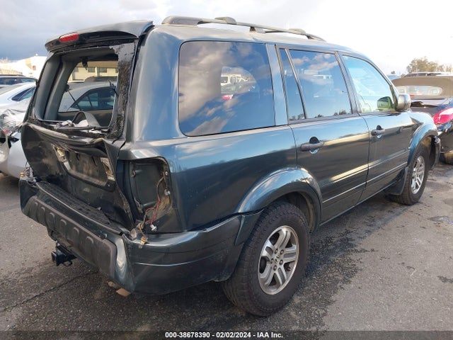 2005 HONDA PILOT EX-L VIN: 2HKYF18525H514210