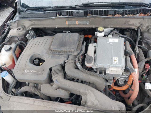 3FA6P0MU0KR221190 Ford Fusion Hybrid Sel