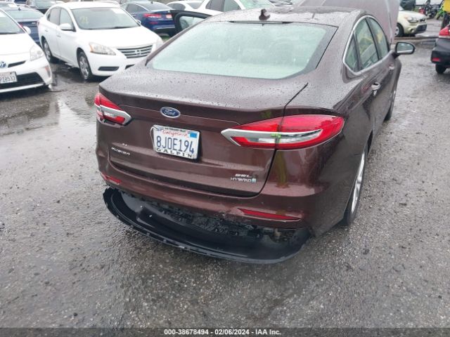 3FA6P0MU0KR221190 Ford Fusion Hybrid Sel