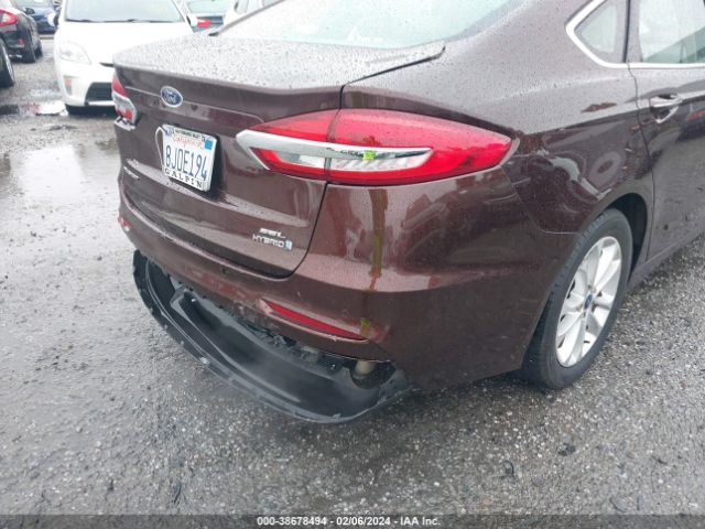 3FA6P0MU0KR221190 Ford Fusion Hybrid Sel
