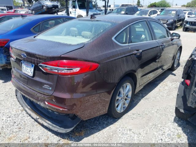 3FA6P0MU0KR221190 Ford Fusion Hybrid Sel
