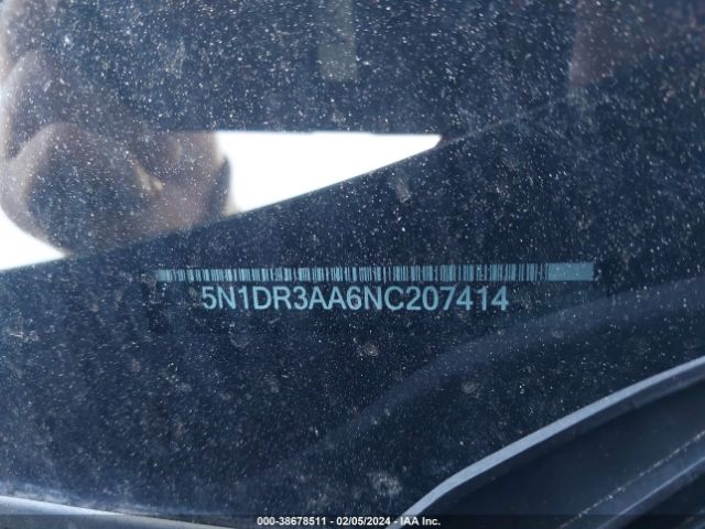 5N1DR3AA6NC207414 Nissan Pathfinder S 2wd