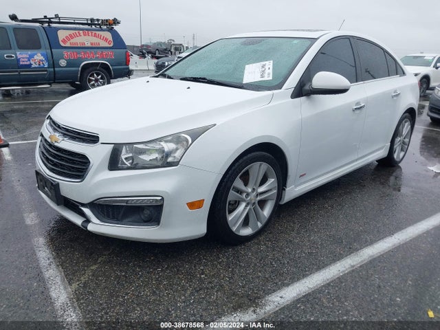 Chevrolet CRUZE LTZ 2015 1G1PG5SB4F7167492 Image 2