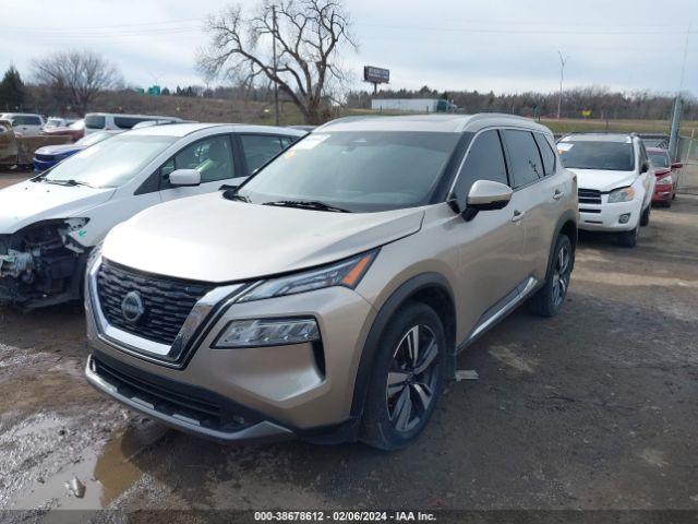 JN8BT3CA5NW042274 Nissan Rogue Sl Fwd