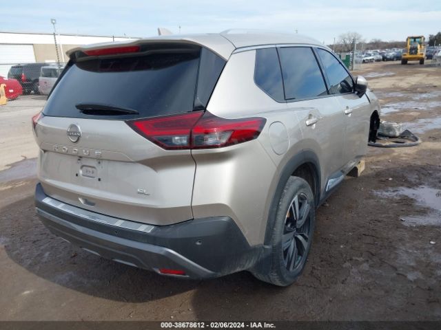 JN8BT3CA5NW042274 Nissan Rogue Sl Fwd