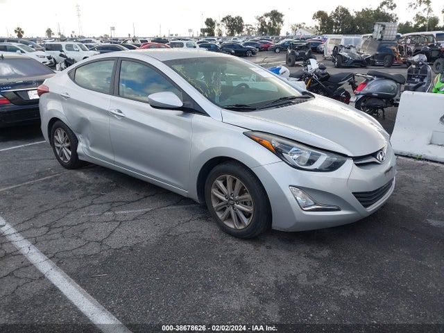 Hyundai ELANTRA SE 2014 5NPDH4AE2EH496960 Image 1