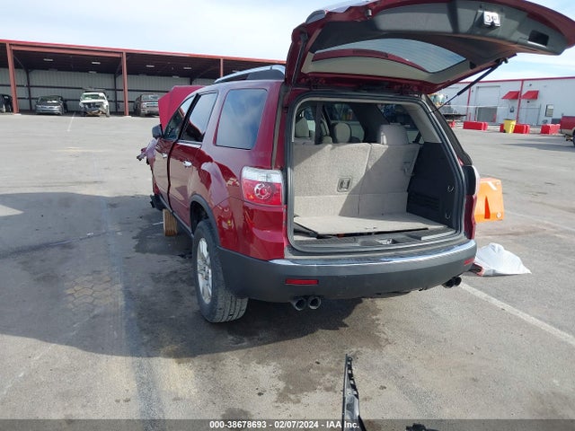 2009 GMC ACADIA SLE-1 VIN: 1GKER13D19J100815